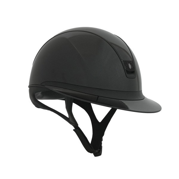 Samshield Reithelm Miss Shield 2.0 Shadowglossy, Trim Matt Black, Blason Crystal Fabric Black