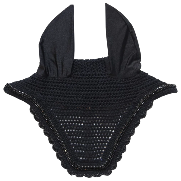 Kentucky Horsewear Fly Bonnet Wellington Stone & Pearl (black, Full) from €349 purchase value