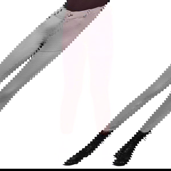 QHP Kids Riding Breeches Emma Junior, Full Seat, Full.Grip, Winter Riding Breeches, Softshell