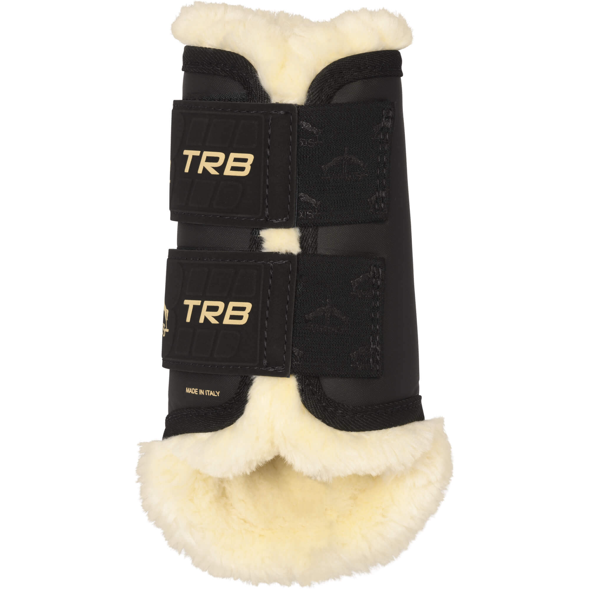 Veredus Gamaschen TRB Save the Sheep Vorne, Dressurgamaschen, mit Kunstfell