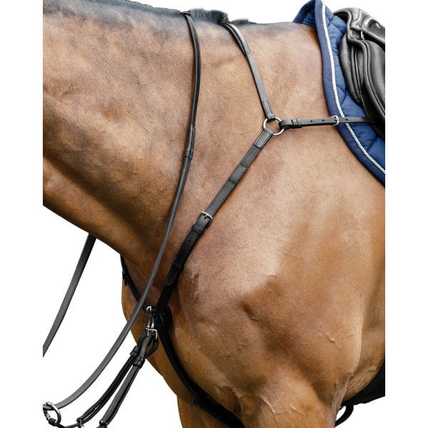 Prestige Italia Breastplate EVO D029 Special, with Martingale Fork