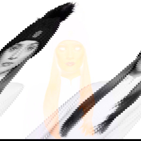 Samshield Mütze Damen Nora Crystal Intarsia HW25, Strickmütze, Bommelmütze