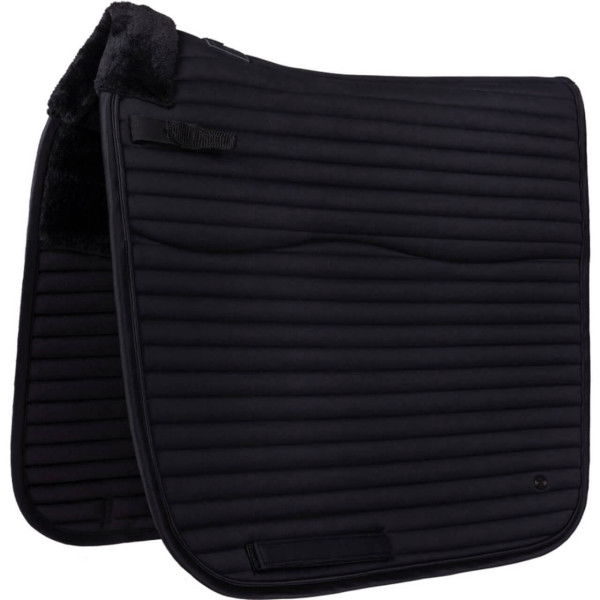 QHP Dressage Saddle Pad Avélie FW24, Faux Fur