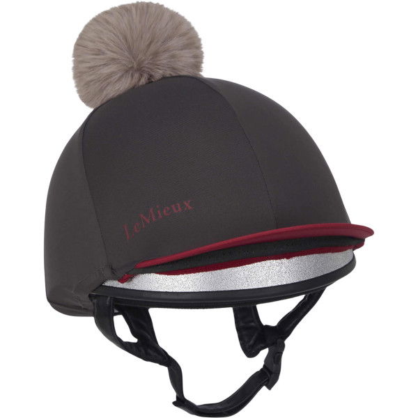 LeMieux Pom Hat Silk FW24, Riding Helmet Protector