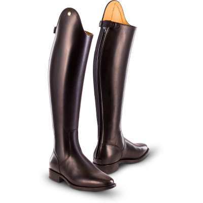 Tricolore Riding Boots Puro Dress, Leather Riding Boots, Dressage Boots,Women,Men,Smooth Black 