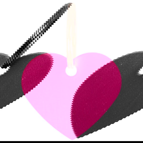 Grooming Deluxe Namensschild Herz, Metall, Anhänger