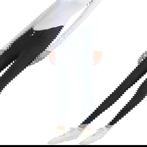 Samshield Women's Riding Breeches Deltana, Knee Seat, Knee-Grip, High Waist