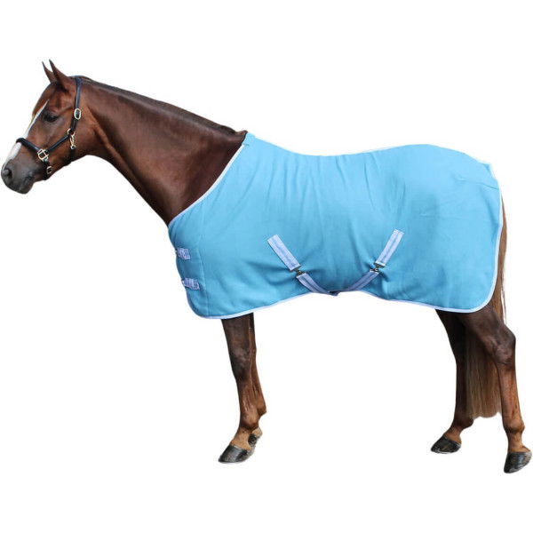 QHP Fleece Rug Color, with Cross Straps, Cooler Rug