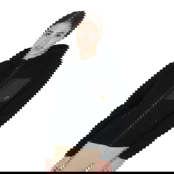 Equestro Jacke Damen, Sweatjacke, Teddyfleece