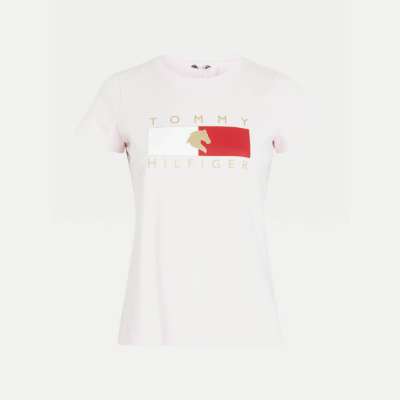 Tommy Hilfiger Equestrian Women's T-Shirt Statement FS21