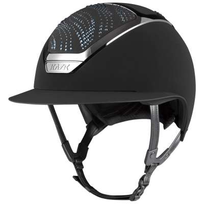 Kask Reithelm Star Lady Chrome Swarovski Flow