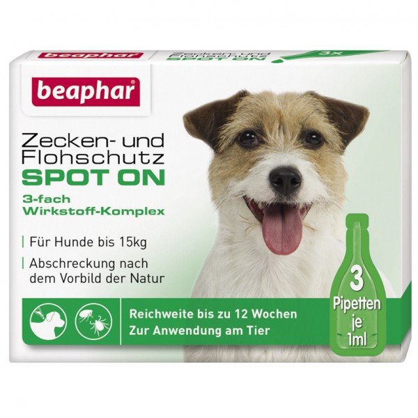 Beaphar Zecken- & Flohschutz Spot On, Tropfen