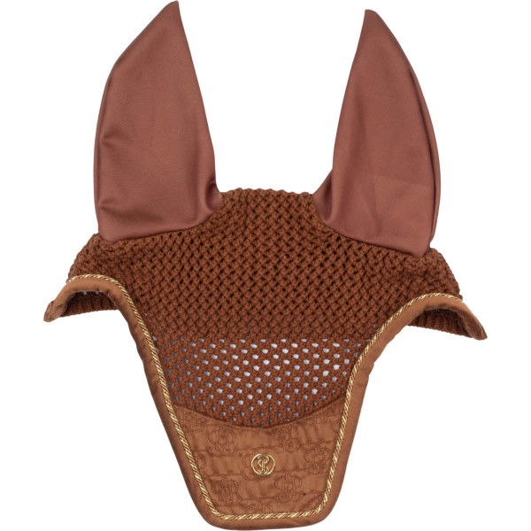 PS of Sweden Fly Bonnet Velvet Monogram FW24