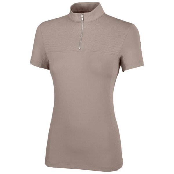 Pikeur Women's Training Shirt Zip Sports SS24, Function Shirt, short-sleeved