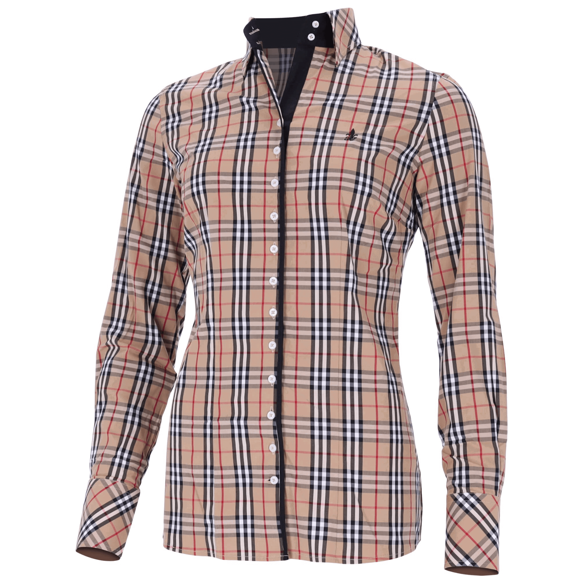 Fior da Liso Bluse Damen Cecilia London B, langarm