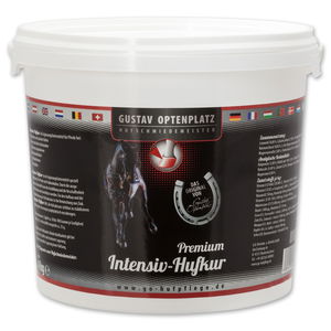 Gustav Optenplatz Premium Intensiv-Hufkur, Ergänzungsfutter Gustav Optenplatz Premium Intensiv-Hufkur, Ergänzungsfutter