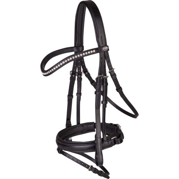 Passier Bridle Genius, Swedish Noseband, with Reins