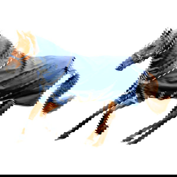 Horseware Outdoordecke Amigo Bravo 12 Plus Turnout Bundle, 50g+100g+200g, mit abnehmbarem Halsteil