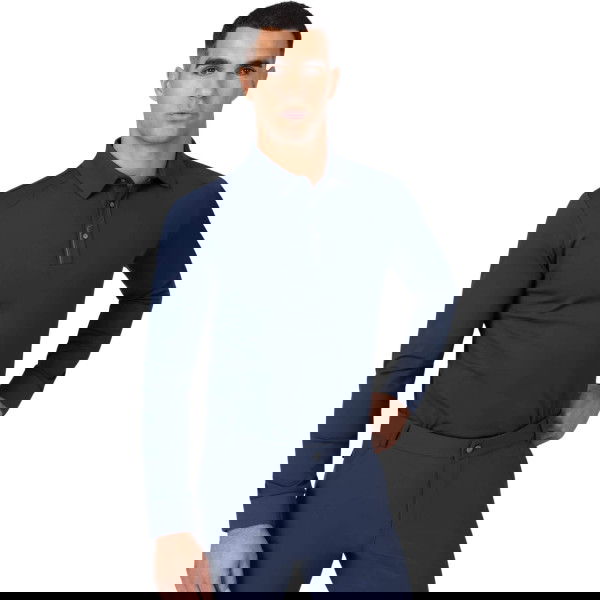 Maximilian Equestrian Shirt Herren Volt, Trainingsshirt, Trainingspolo, langarm