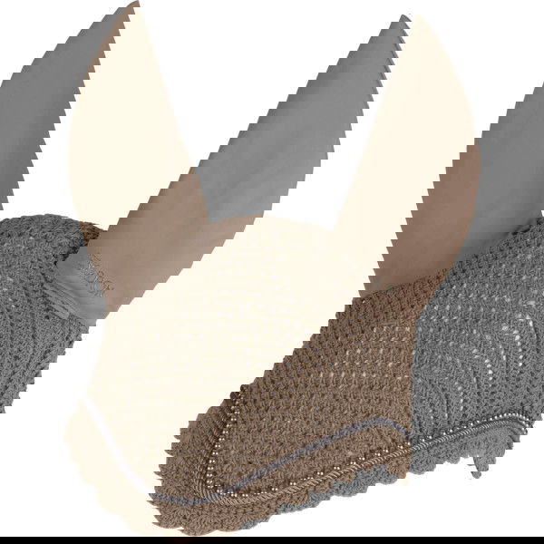 Eskadron Fly Bonnet Pearls Platinum FW25, Fly Cap, Fly Ears