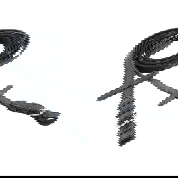 Kieffer Reins Ultrasoft Economy, Web Reins, with Martingale Stoppers