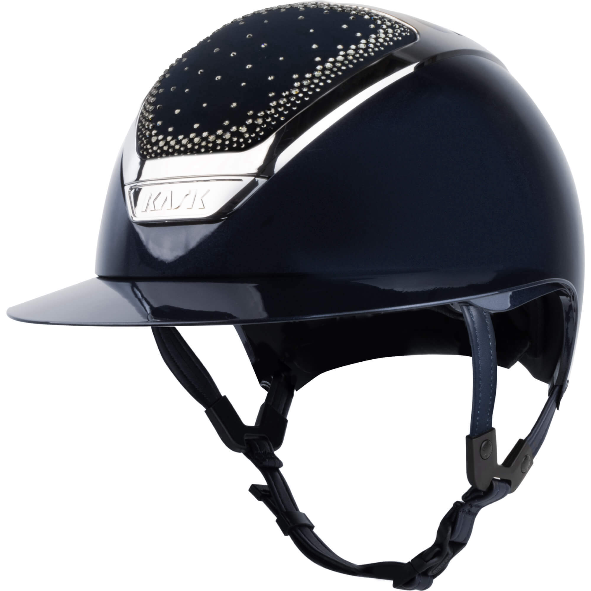 Kask Reithelm Star Lady Pure Shine Swarovski In-Out Diamond