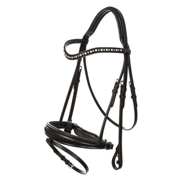 Kavalkade Dressage Bridle Mia with Swedish Combined Noseband, incl. Reins