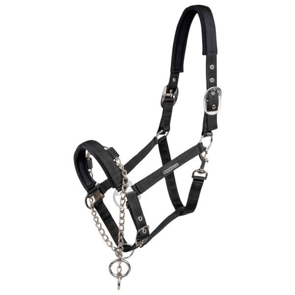 Waldhausen Sicherheitshalfter Pro Safety, Nylonhalfter, mit Kette