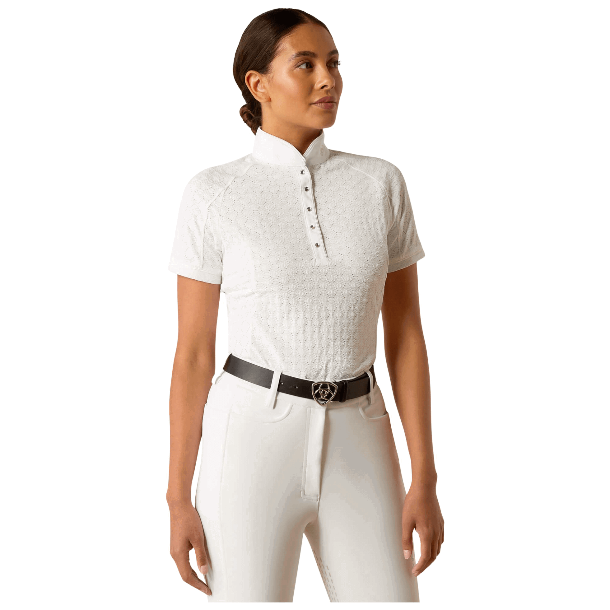 Ariat Damen Turniershirt Showstopper x Show Shirt, kurzarm
