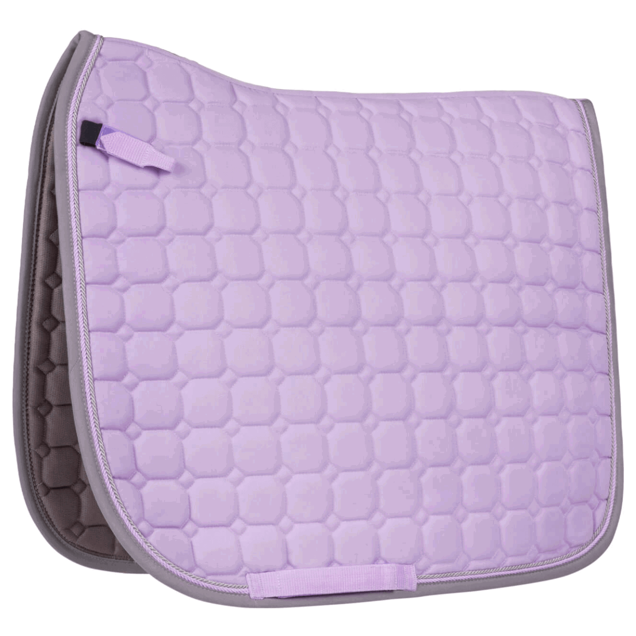 Tapis De Selle Dressage EQUINOS – Gris, Coton, Garrot Surélevé (neuf, Fabriqué En Allemagne)