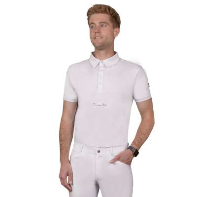 QHP Turniershirt Herren Berno FS25, kurzarm