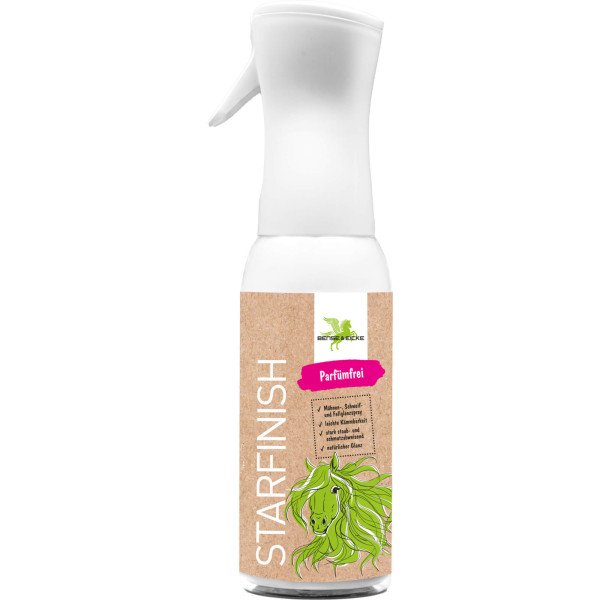 Bense & Eicke Mane Spray StarFinish Fragrance Free, Tail Spray, Coat Shine Spray