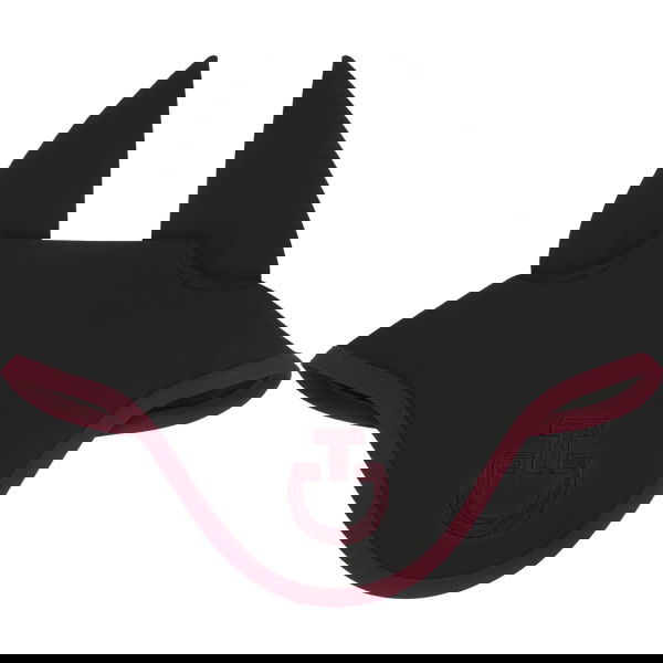 Cavalleria Toscana Fly Bonnet Light Weight Jersey Stripe FW25, Fly Cap, Fly Ears