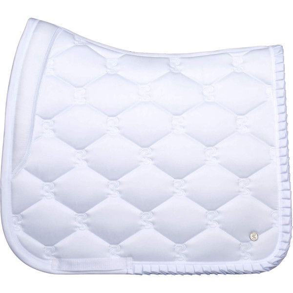 PS of Sweden Saddle Pad Ruffle Pearl, Dressage Saddle Pad