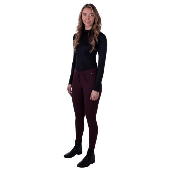 QHP Women's Breeches Mireille, Knee Patches, Knee Grip