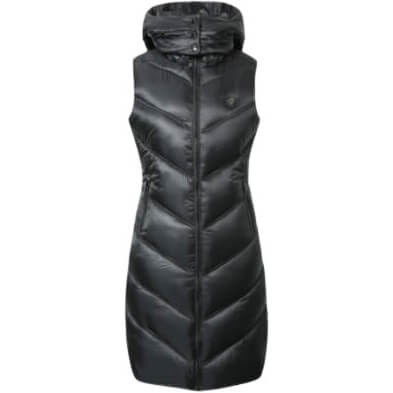 Covalliero Women's Vest FW24, long Vest, Quilted Vest