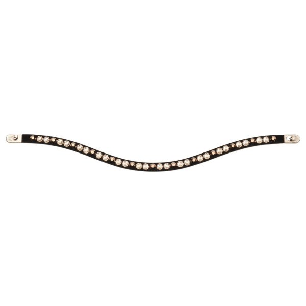 Magic Tack Bling for Browband, Curved, Single Row
