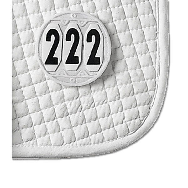 Waldhausen Start Numbers, Round, 3 Digits, with Velcro Fastener