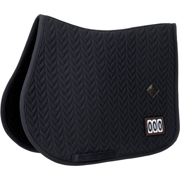 Kentucky Horsewear Saddle Pad Fishbone Competition, Jumping Saddle Pad, with 2 Start Numbers