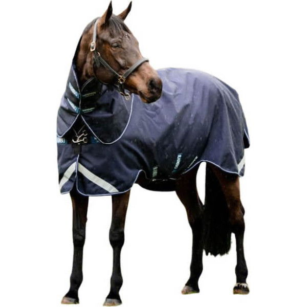 Horseware Outdoor Rug Duo Force Turnout, 100 g, with Liner 100 g + 300 g, incl. Removable Neck Cover