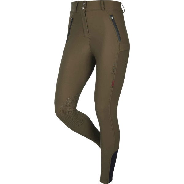 LeMieux Reithose Damen Drytex Waterproof, Kniebesatz, Knee-Grip