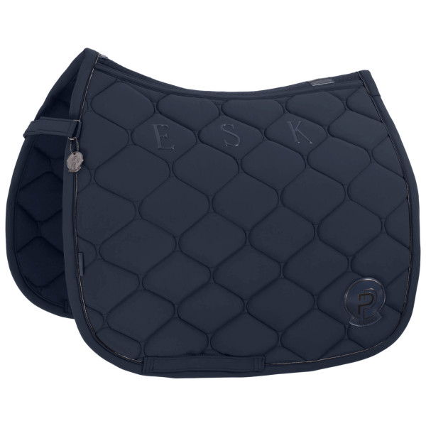 Eskadron Saddle Pad Softshell Emblem Platinum FW24, Dressage Saddle Pad