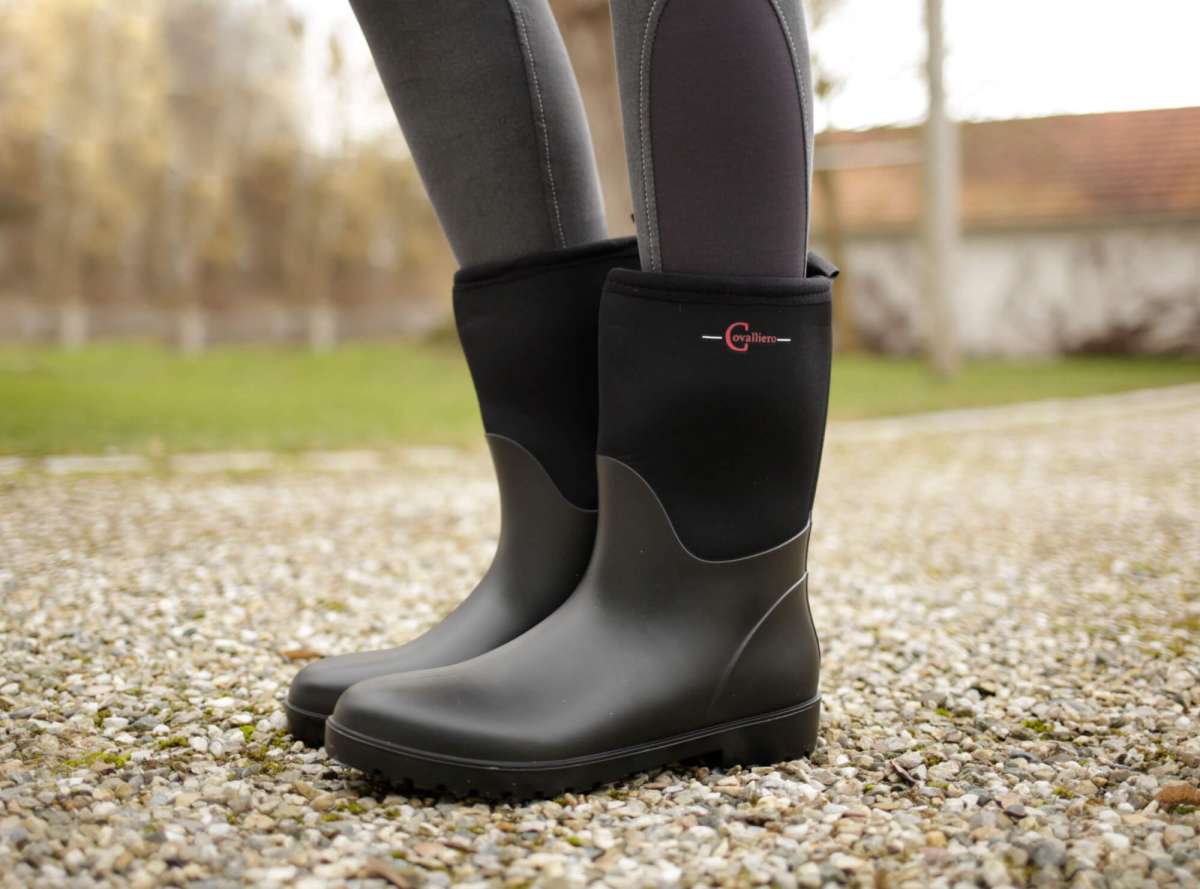 Covalliero Gummistiefel NeoLite Halbhoch FUNDIS Reitsport