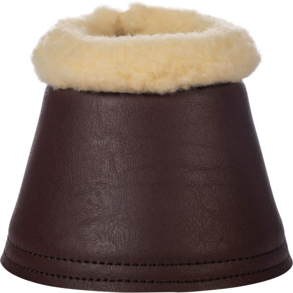 HKM Bell Boots Comfort, Jumping Bell Boots, with Teddy Fur