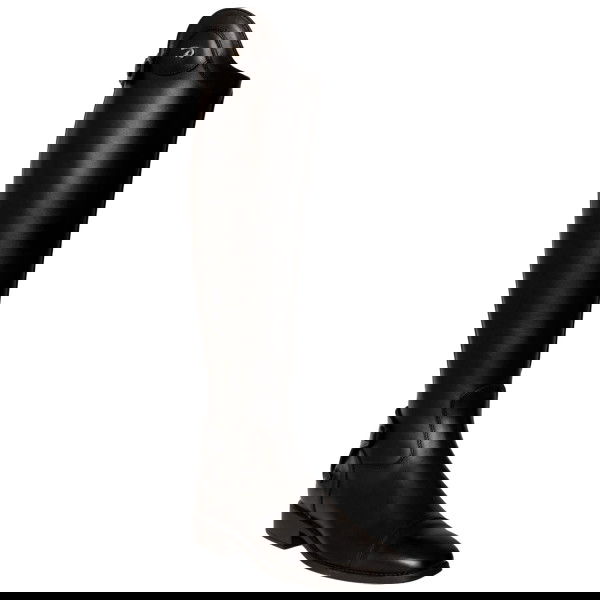 Dyon Reitstiefel Slim, Lederreitstiefel, Damen, Herren, schwarz