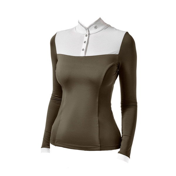 Equestrian Stockholm Turniershirt Damen Revenew Competition Striking Valley, langarm