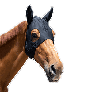 Fenwick Equestrian Maske Liquid Titanium mit Ohren, therapeutische Maske Fenwick Equestrian Maske Liquid Titanium mit Ohren, therapeutische Maske