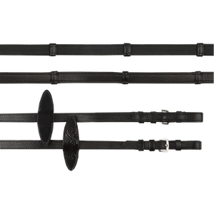 PS of Sweden Lederzügel Softy, Supergrip, mit Lederstegen PS of Sweden Lederzügel Softy, Supergrip, mit Lederstegen