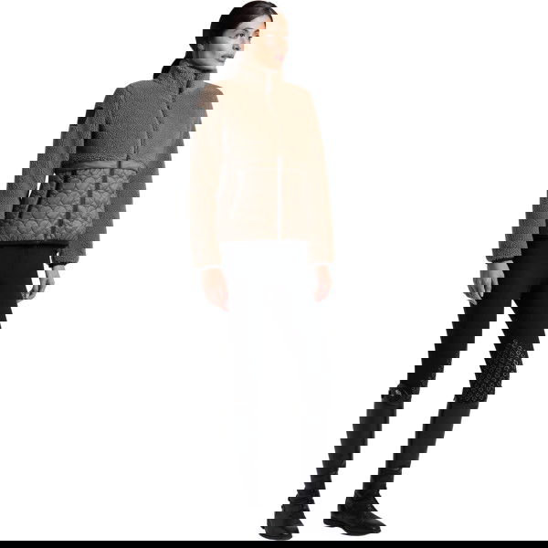 Cavalleria Toscana Women's Jacket Teddy Bear Fleece + Nylon FW25