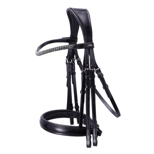 Schockemöhle Sports Double Bridle Brindisi, Swedish, without Reins